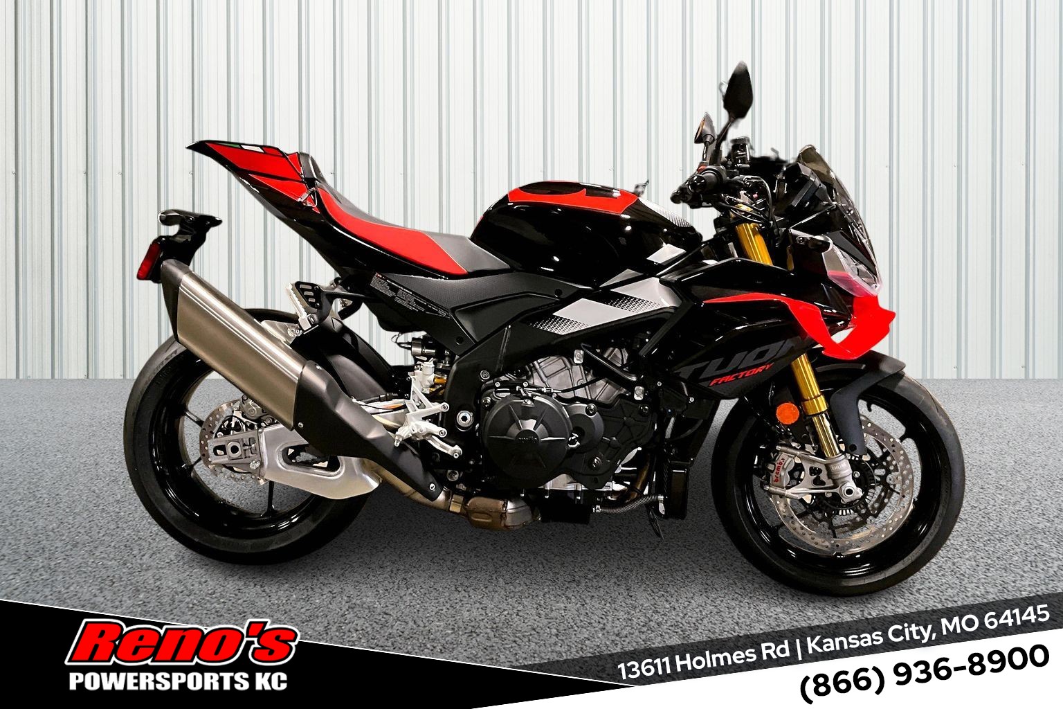2026 Aprilia TUONO V4 FACTORY 1100 for Sale | Reno's Powersports KC